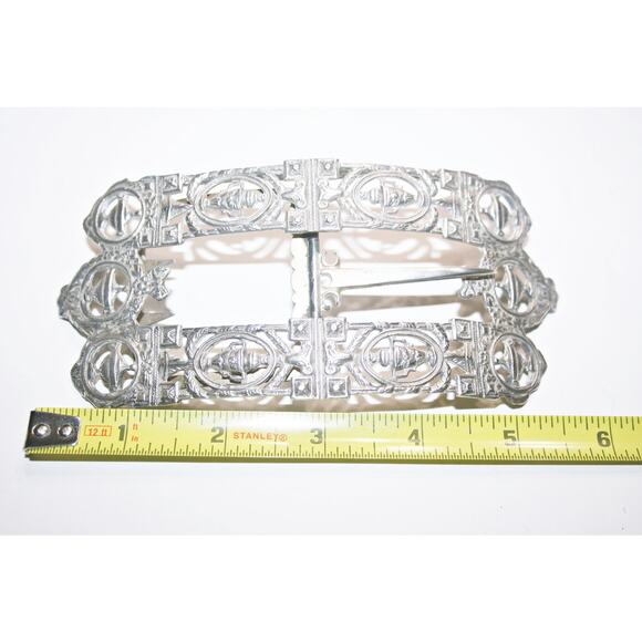 Antique German Hanau Silver Buckle main image 6